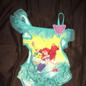 Little Mermaid bathing suit 4T